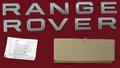 View Item Range Rover Classic bonnet Lettering RANGE ROVER - Titanium Silver
